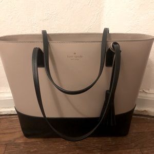 Kate Spade large pink and black purse